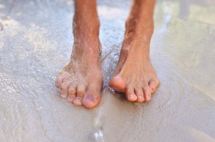 Гигиена ног в качестве профилактики потливости