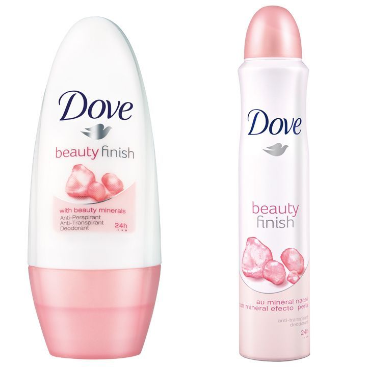 Дезодорант Dove beauty finish от запаха пота