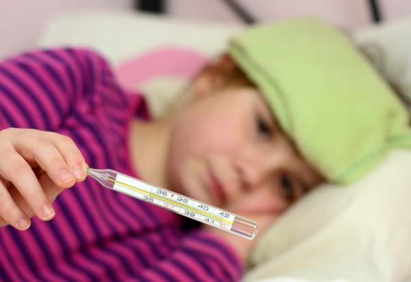 сколько дней держится температура при гриппе у детей